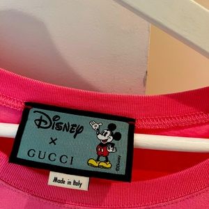 PINK DISNEY GUCCI T-SHIRT